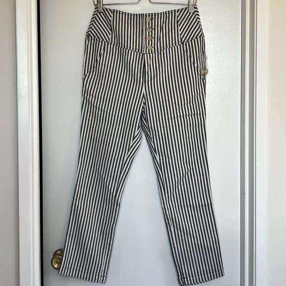 Free People NWT Frankie High Waist Skinny Pants - Picture 2 of 7